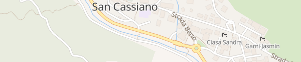 Karte Strada Micurà de Rü San Cassiano