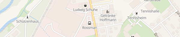 Karte Rossmann Schwarzenbach a.d. Saale