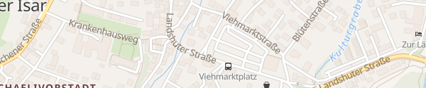 Karte SWM Viehmarktplatz Moosburg an der Isar