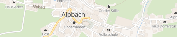 Karte Gemeindeamt Alpbach
