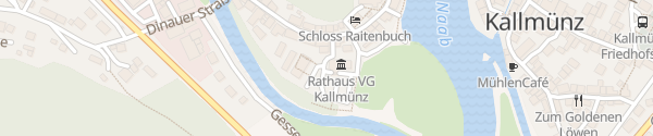 Karte Rathaus Kallmünz