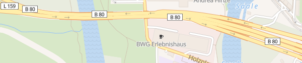 Karte BWG Erlebnishaus Halle (Saale)