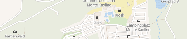 Karte Freizeitpark Monte Kaolino Hirschau
