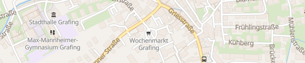 Karte Eham-Platz Grafing