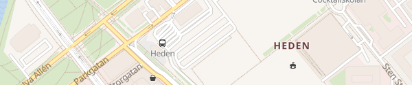 Karte Hedens Parkeringsplats Gamla Allén Göteborg
