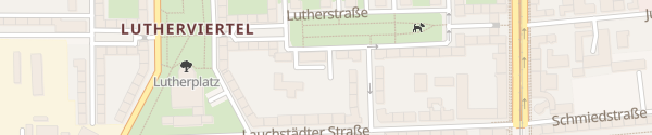 Karte Lutherstraße Halle (Saale)