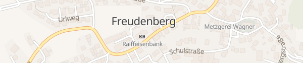 Karte Hauptstraße Freudenberg
