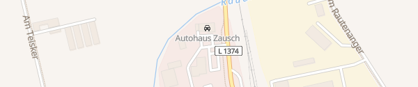 Karte Autohaus Zausch Crossen a.d.Elster