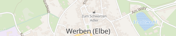 Karte Rathaus Werben