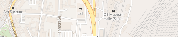 Karte Lidl Krausenstraße Halle (Saale)