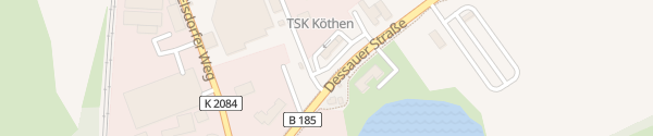 Karte McDonald's Köthen (Anhalt)