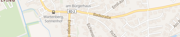 Karte Fichtenstraße Wartenberg