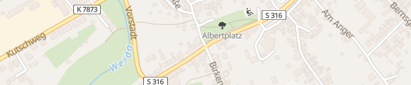 Karte Albertplatz Pausa/Vogtland
