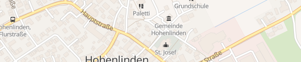 Karte Rathaus Hohenlinden