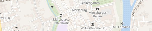 Karte P1 Schlossparkplatz Merseburg