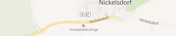 Karte Rittergut Nickelsdorf Crossen