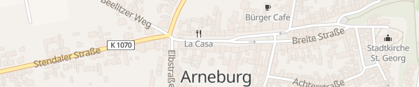 Karte Breite Straße Arneburg
