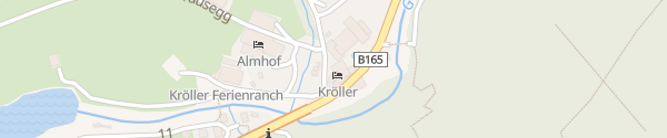 Karte Hotel Kröller Gerlos