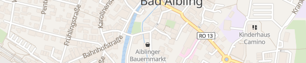 Karte Irlachstraße Bad Aibling