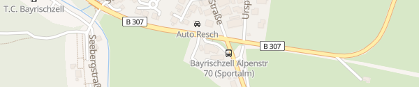 Karte Sportalm Bayrischzell