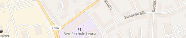 Karte Emil-Fischer-Straße Leuna