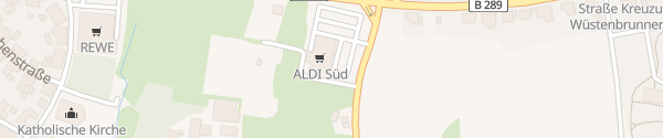 Karte ALDI Süd Rehau