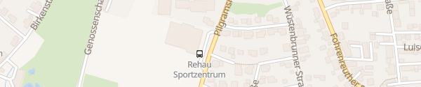 Karte Hallenbad / Sportzentrum Rehau