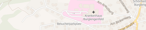 Karte Asklepios Klinik Burglengenfeld