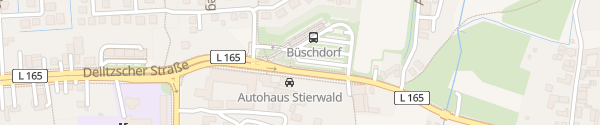 Karte P&R Büschdorf Halle (Saale)