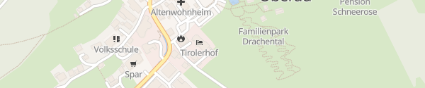 Karte Landhotel Tirolerhof Wildschönau