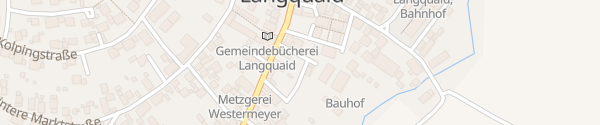 Karte Rottenburger Straße Langquaid