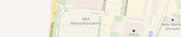 Karte IKEA Rostock