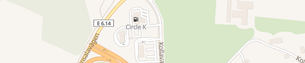 Karte Circle K Onsalamotet Kungsbacka