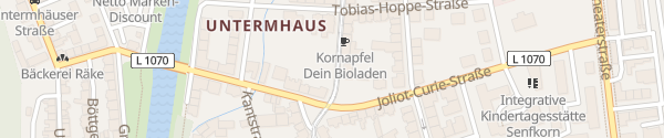 Karte Leibnizstraße Gera