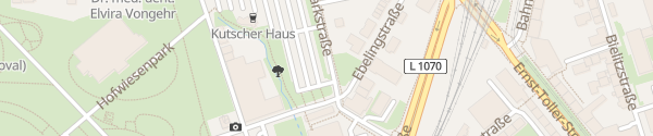 Karte Hofwiesenparkplatz Gera