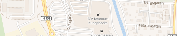 Karte Einkaufszentrum Kungsmassan Kungsbacka