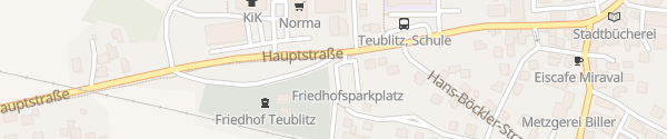 Karte Friedhof Teublitz