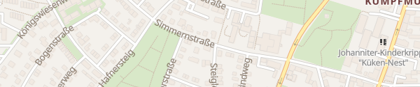 Karte Simmernstraße 41 Regensburg