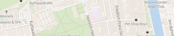 Karte Heinrich-Heine-Straße Rostock