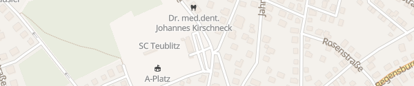 Karte Sportplatz SC Teublitz Teublitz