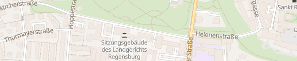 Karte Amtsgericht Regensburg