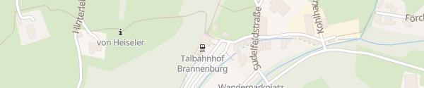 Karte Talbahnhof Wendelsteinbahn Brannenburg