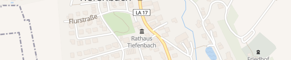 Karte Rathaus Tiefenbach
