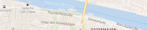 Karte Thundorferstraße Regensburg