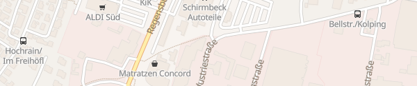 Karte BMW Autohaus J.B. Lell Schwandorf