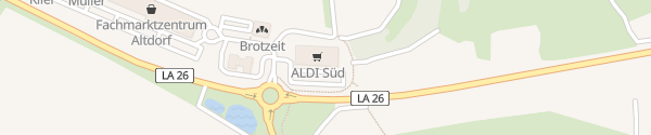 Karte ALDI Süd Altdorf