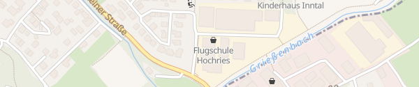 Karte Flugschule Hochries Brannenburg