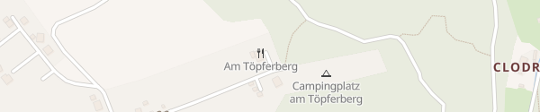 Karte Restaurant „Am Töpferberg“ Berga-Wünschendorf
