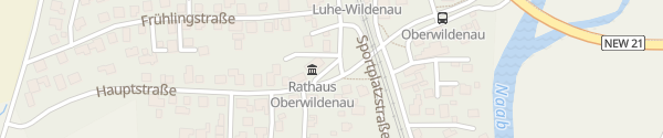Karte Rathaus Oberwildenau Luhe-Wildenau