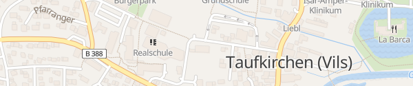 Karte Realschule Taufkirchen (Vils)